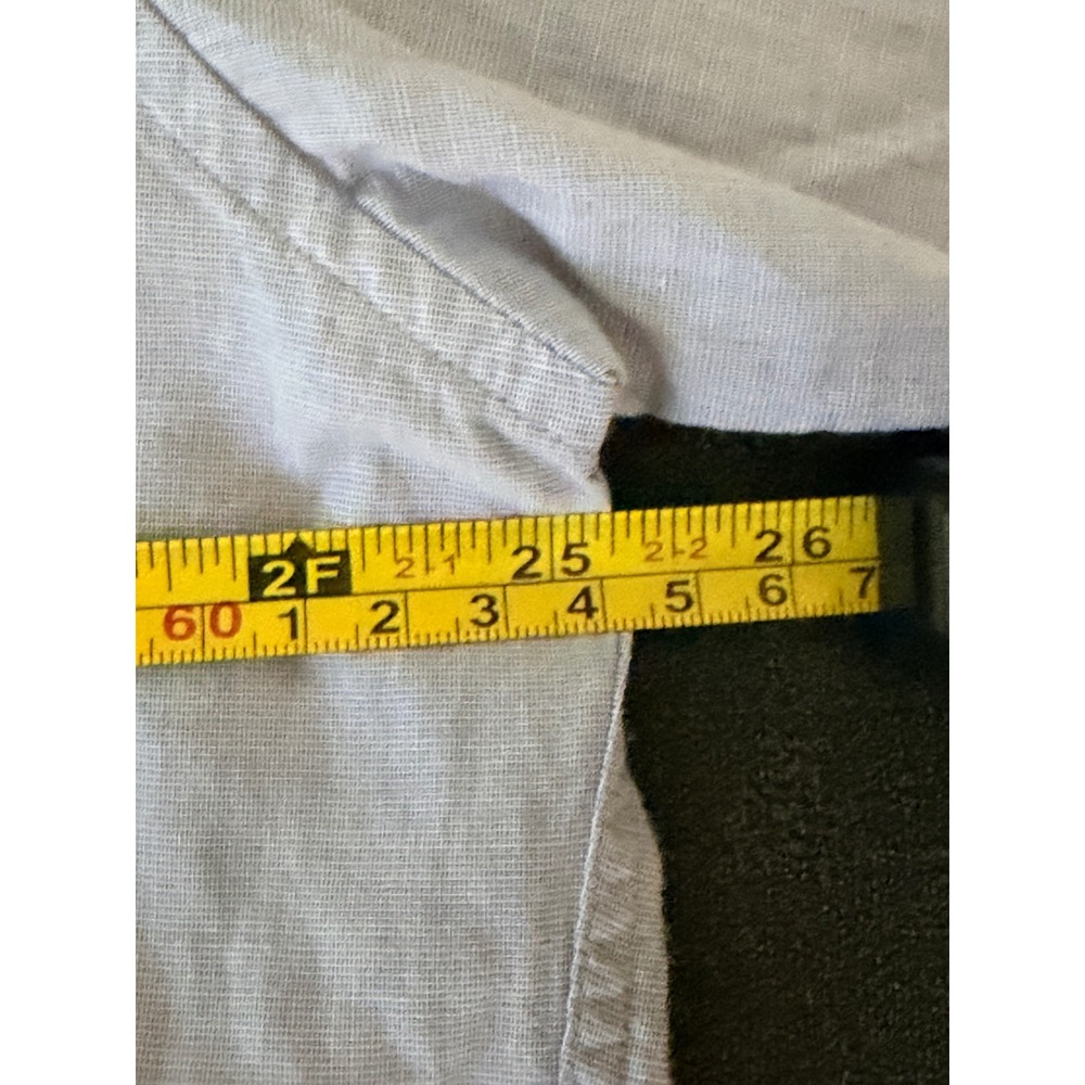 Brooks Brothers 346 Mens Large Blue Button Down Shirt Regular Fit Long Sleeve L - Picture 4 of 6